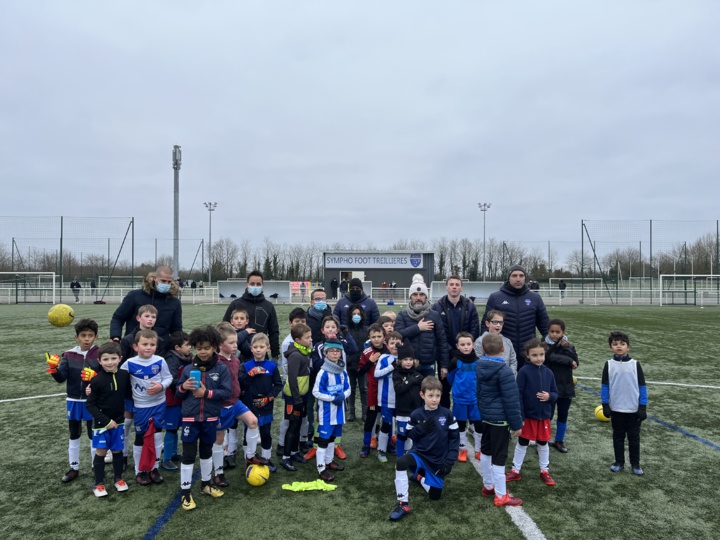 Samedi 22 janvier : plateau U6 à U9 interne Club: 100% plaisir!