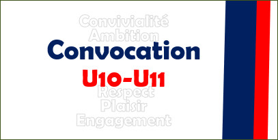 Convocations U10-U11