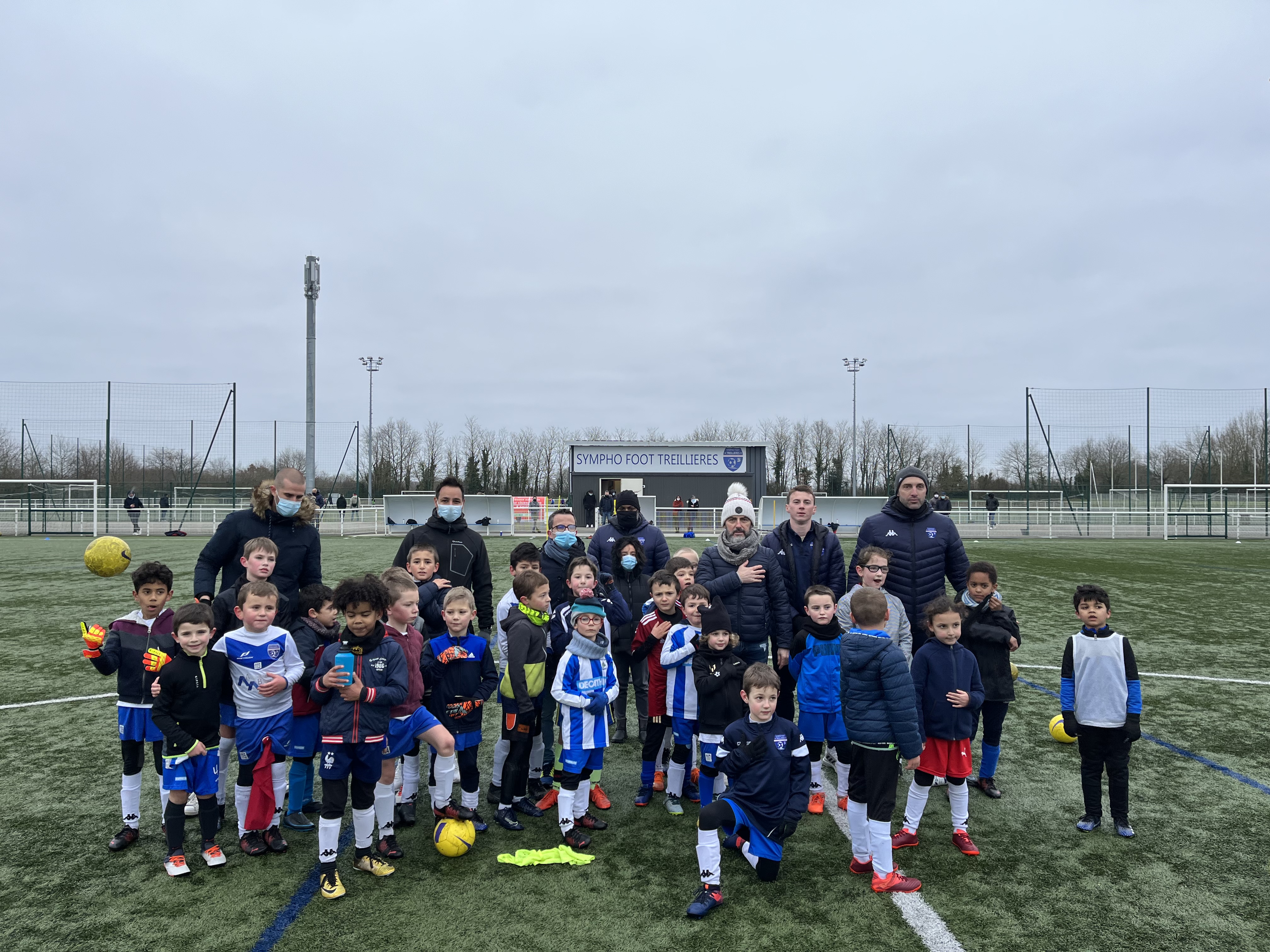 Samedi 22 janvier : plateau U6 à U9 interne Club: 100% plaisir!