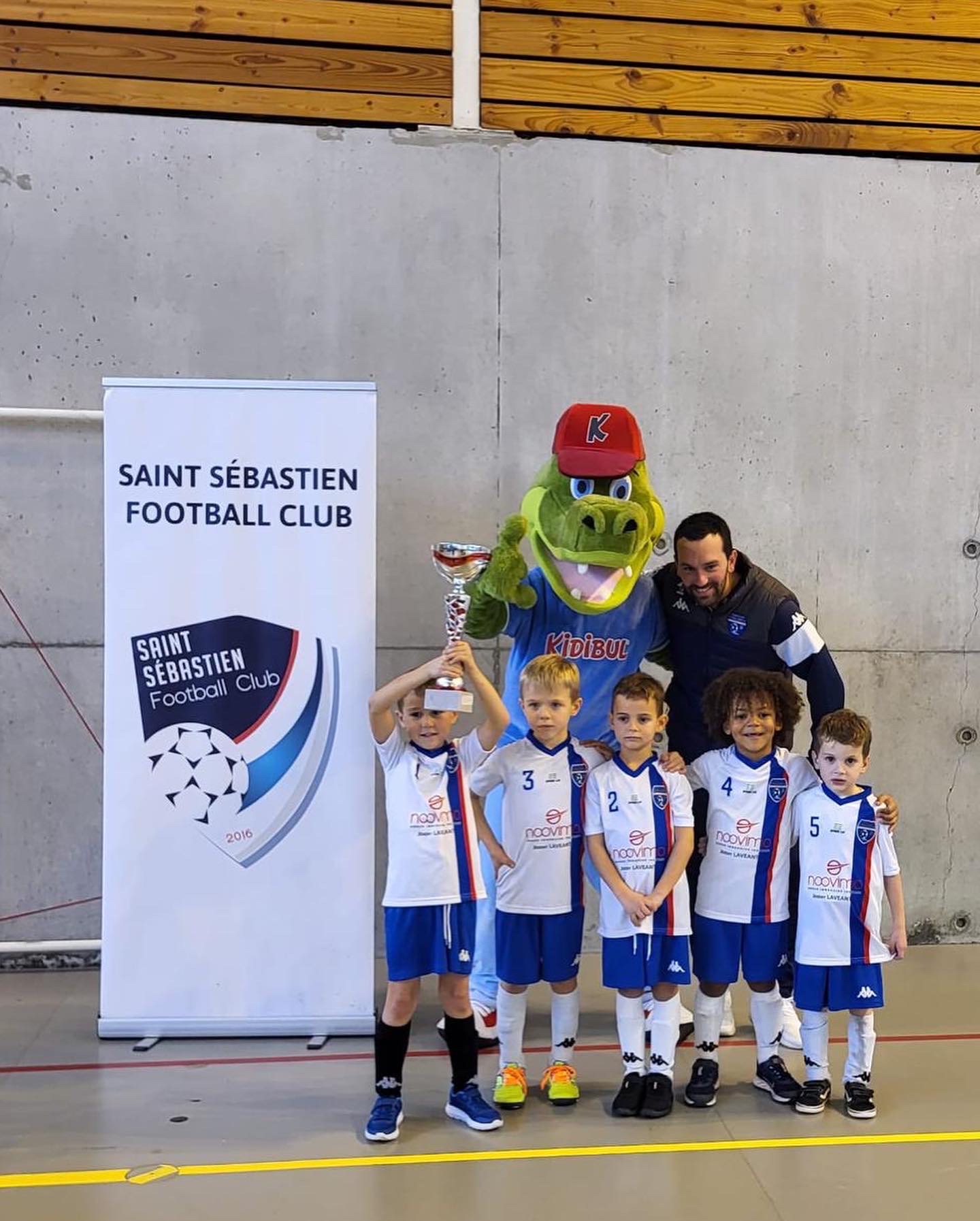 U6-U7 > Belle performance au tournoi de Saint Sébastien !