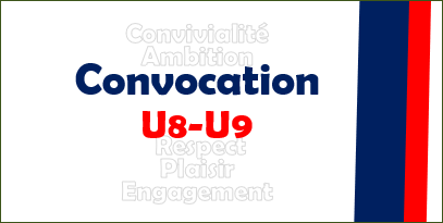 Convocations U8-U9