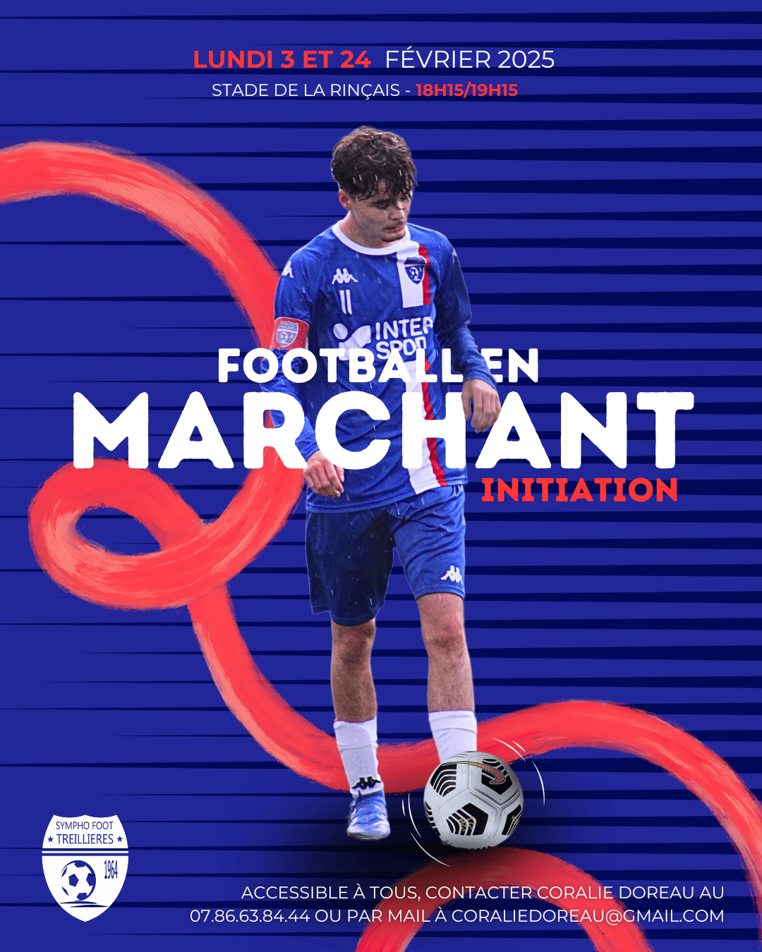 Foot en marchant