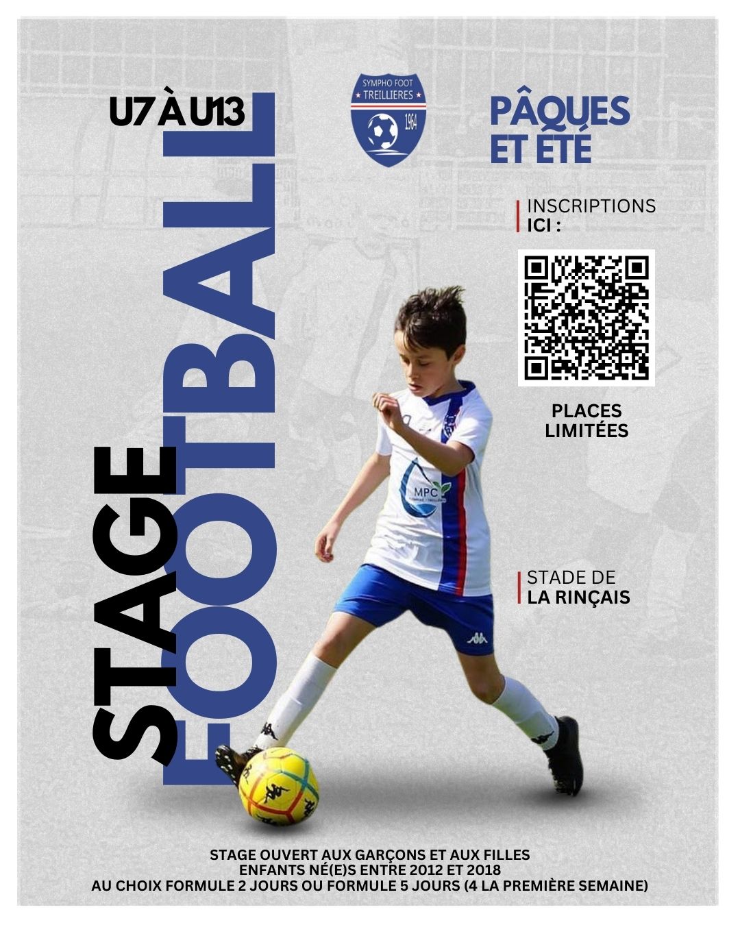 Stages de Football - Sympho Foot Treillières ⚽🔥