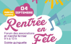 Forum des Associations le samedi 4 septembre 2021!