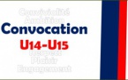 Convocations U14-U15