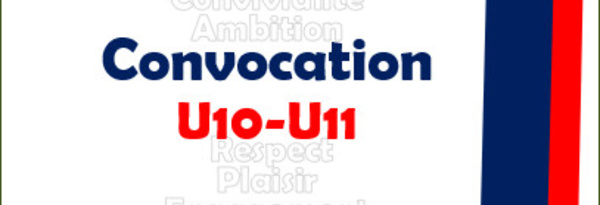 Convocations U10-U11