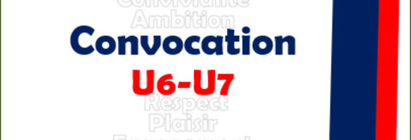 Convocations U6-U7